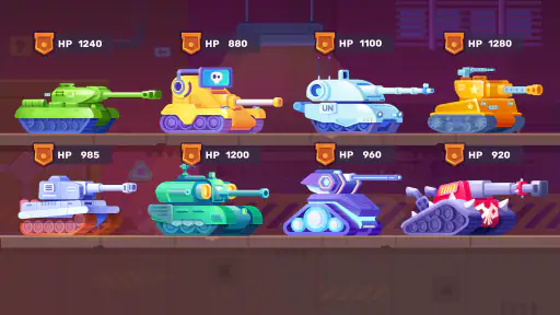 Tank Stars παιχνίδι σκοποβολής screenshot