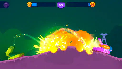 Tank Stars παιχνίδι σκοποβολής screenshot