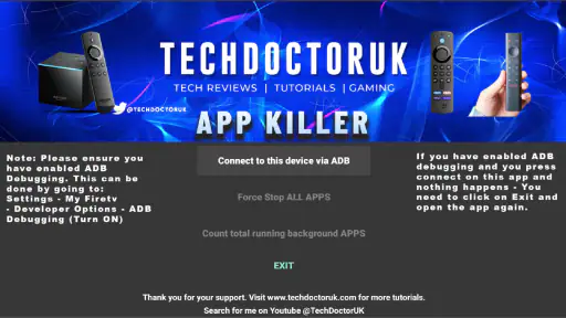 TDUK APP Killer screenshot