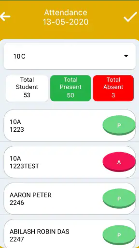 Teacher App screenshot