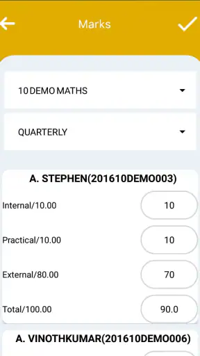 Teacher App screenshot