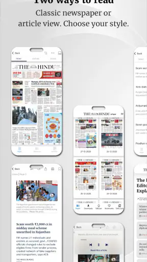 The Hindu ePaper: eNewspaper screenshot