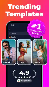 TMake: Video Templates & Maker screenshot