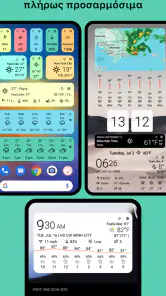 Today Weather: Ραντάρ, Widgets screenshot