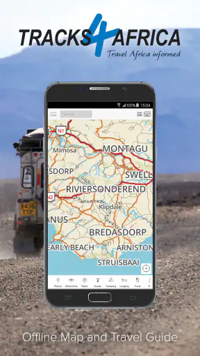 Tracks4Africa Guide screenshot