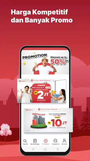 Travelio: Sewa Apartemen Rumah screenshot