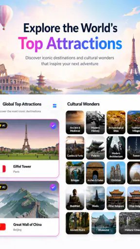 Travelog: Travel Map Tracker screenshot