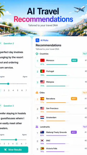 Travelog: Travel Map Tracker screenshot