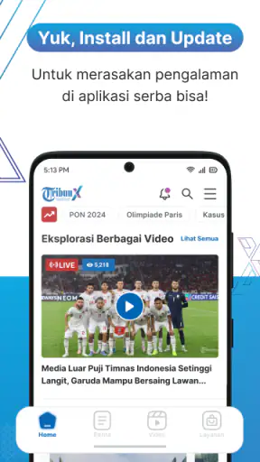 TribunX - Berita Terkini screenshot