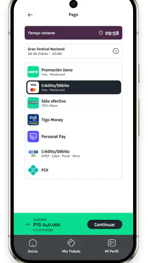tuti – Tickets & Experiencias screenshot