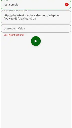 U Player - Play Video URL screenshot