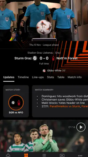 UEFA Europa League Official screenshot