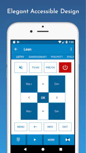 Universal Remote Control screenshot