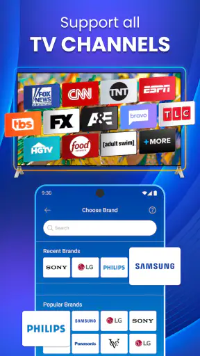 Universal TV Remote Control screenshot