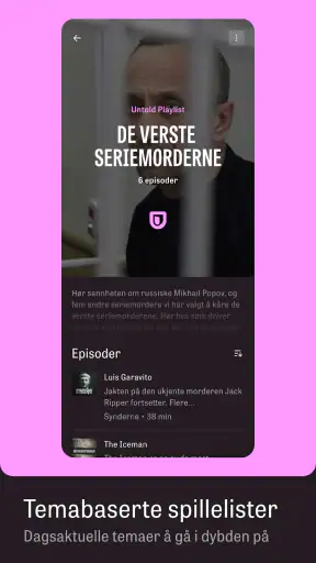 Untold - Podcasts screenshot