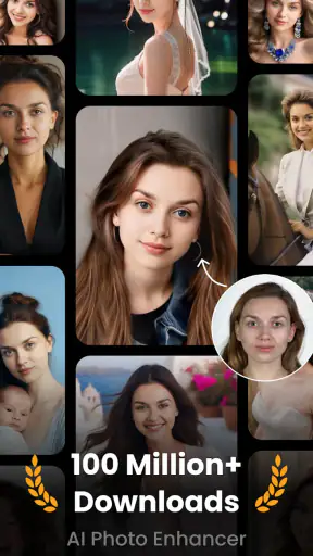 UpFoto - AI Photo Enhancer screenshot
