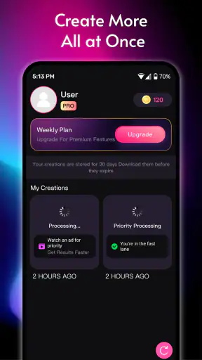 VividHub: AI Video Generator screenshot
