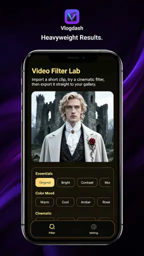 VlogDash : local video editor screenshot
