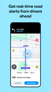 Waze GPS & κυκλοφορία ζωντανά screenshot