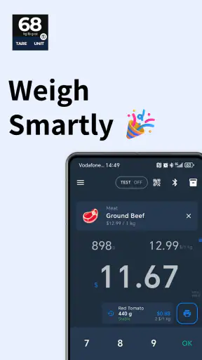 Weighing Smart Digital Scale screenshot