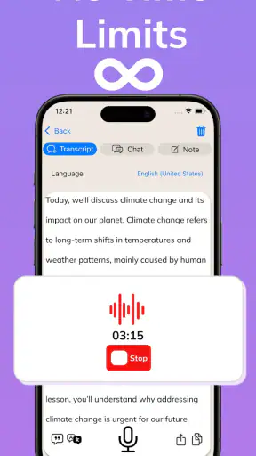 Whisper AI Voice to Text screenshot