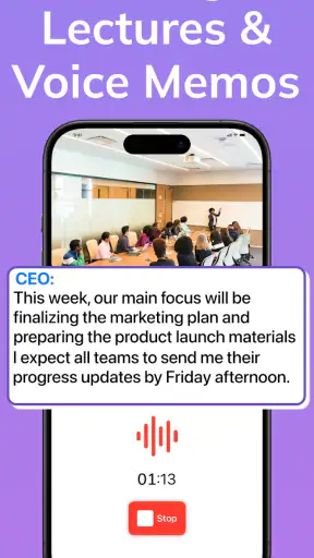 Whisper AI Voice to Text screenshot