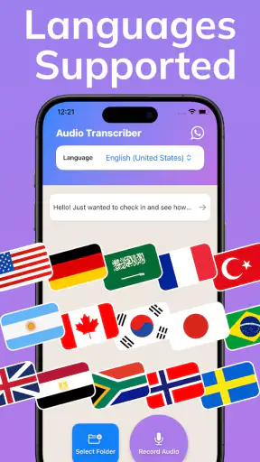 Whisper AI Voice to Text screenshot