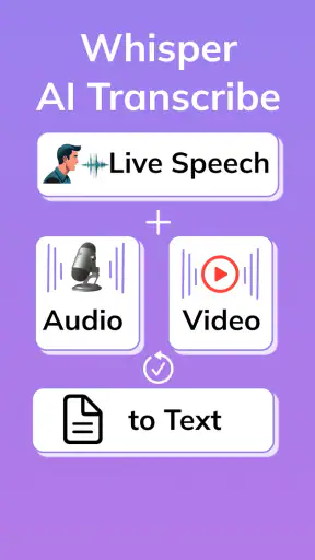 Whisper AI Voice to Text screenshot
