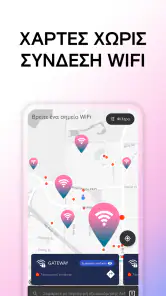 WiFi Passwords Map Instabridge screenshot