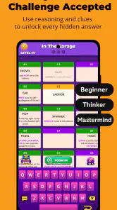 Word Hike -Inventive Crossword screenshot