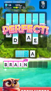 Wordscapes Solitaire screenshot