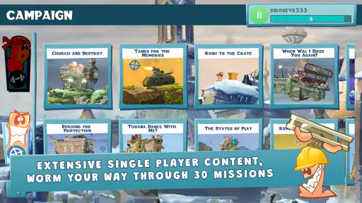 Worms W.M.D: Mobilize screenshot