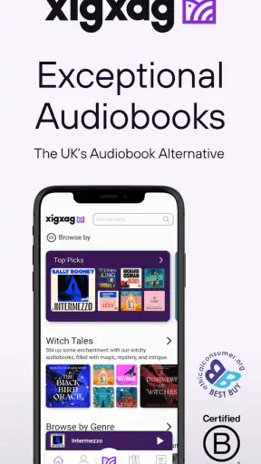 xigxag: Audiobooks, But Better screenshot