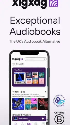 xigxag: Audiobooks, But Better screenshot