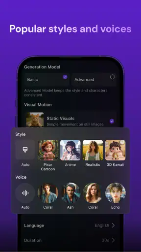 Zeemo:AI video maker & Caption screenshot