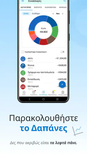 Έξοδα & προϋπολογισμός screenshot