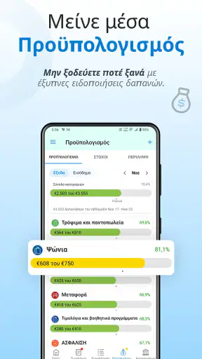Έξοδα & προϋπολογισμός screenshot