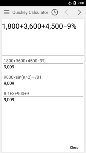 Αριθμομηχανής screenshot