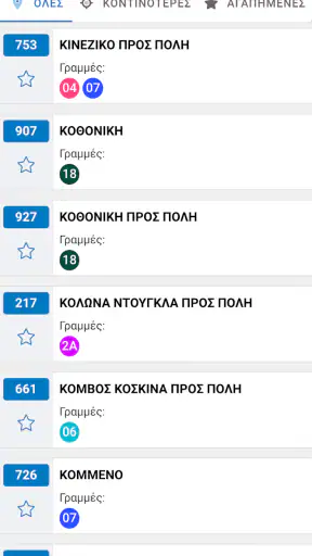 Αστικές Συγκοινωνίες Κέρκυρας screenshot