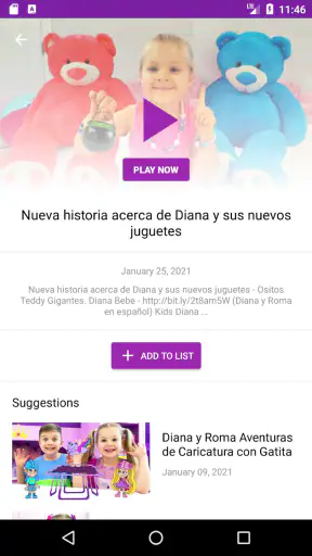Βίντεο Diana και Roma screenshot