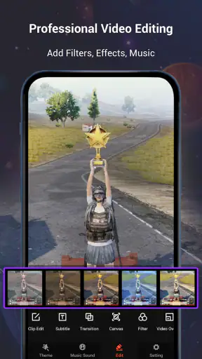Εγγραφή οθόνης, Video Editor screenshot