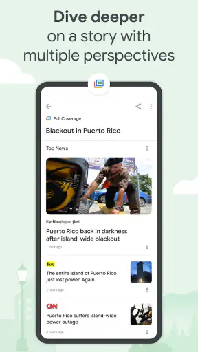 Ειδήσεις Google screenshot