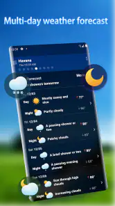Ειδοποιήσεις καιρού - Widget screenshot