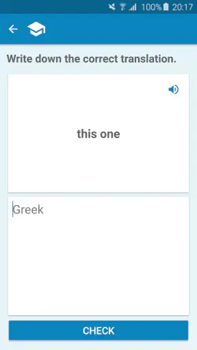 Ελληνοαγγλικο λεξικο screenshot
