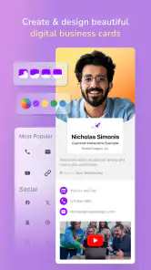 Επαγγελματική κάρτα HiHello screenshot
