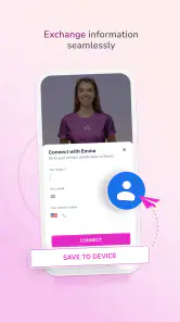 Επαγγελματική κάρτα HiHello screenshot
