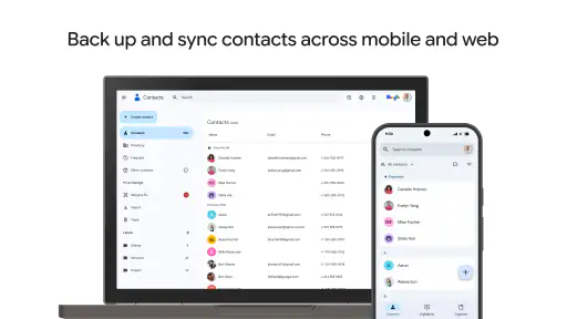 Επαφές screenshot