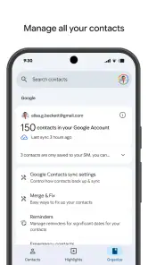 Επαφές screenshot