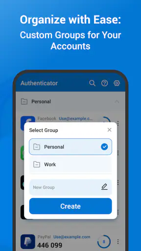 Εφαρμογή Authenticator - 2FA screenshot