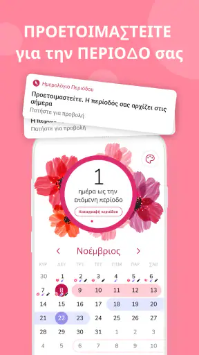 Ημερολόγιο Περιόδου screenshot